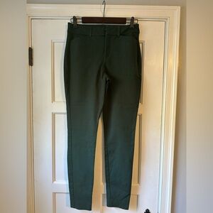 NEW old navy hunter green skinny pants Sz 4